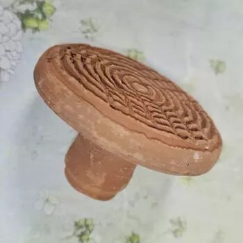 Берберский традиционный глиняный скребок-гоммаж для локтей и ступней MAROCCO